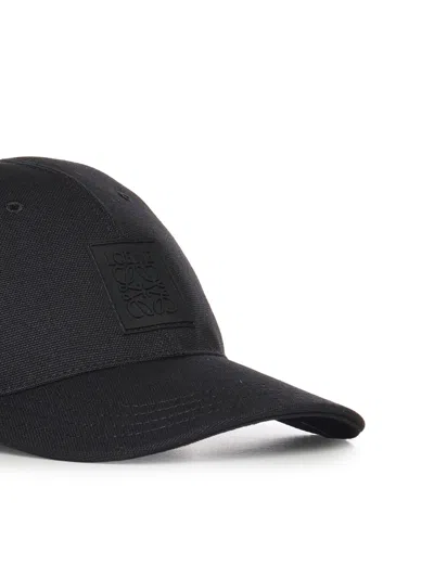 Loewe Anagram Patch Baseball Cap In Gold