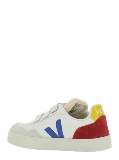 Veja V-90 Touch-strap Snekers In White