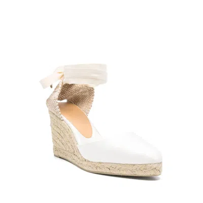 Castaã±er Joyce-8-006 Heeled Espadrilles In White