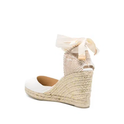 Castaã±er Joyce-8-006 Heeled Espadrilles In White