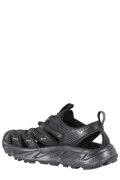Hoka One One Black Hopara Technical Sandals In Multi