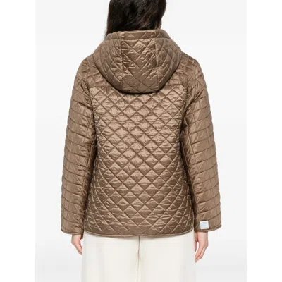 Max Mara The Cube Outerwear In Brown
