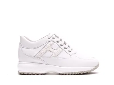 Hogan Interactive Sneakers In White