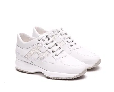 Hogan Interactive Sneakers In White