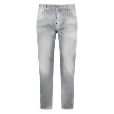 Dsquared2 Five-pockets Jeans In Gold