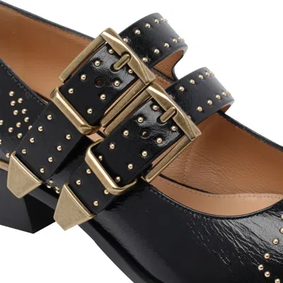 Chloé Chloe Elegant Pumps With Leather Construction And 4cm Heel Height In Black