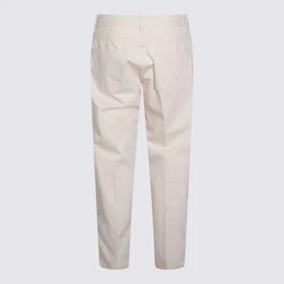 Lardini Button-fly Cotton Jeans In Neutral