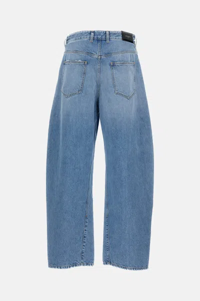 Givenchy Sky Blue Relaxed Fit Jeans In Blue