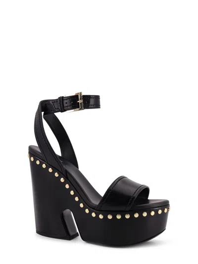 Givenchy Leather Sandals With Studs In Black