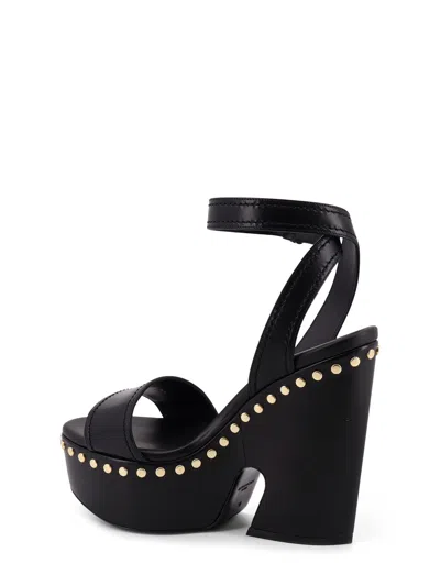 Givenchy Leather Sandals With Studs In Black