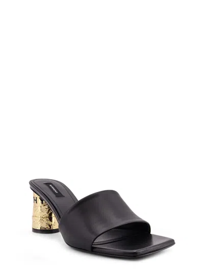Givenchy Leather Sandals In Black