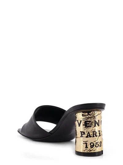 Givenchy Leather Sandals In Black