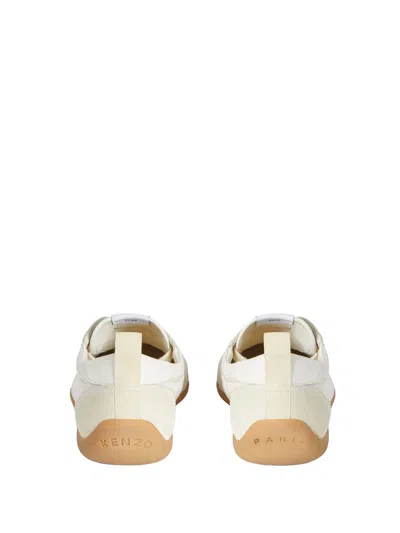 Kenzo Striker Sneaker Low Profile Pull Tab In Neutral