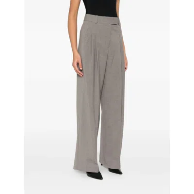 By Malene Birger Cymbaria High-waist Trousers In Gray