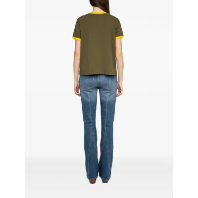 Zadig & Voltaire Womens Tilleul Alys Text-print Cotton T-shirt In Black