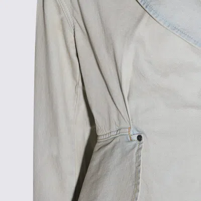 Vivienne Westwood Light Grey Cotton Blazer In Blue