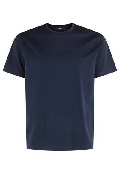 Herno Emporio Armani Pinstripe Single-breasted Blazer Jacket In Multi