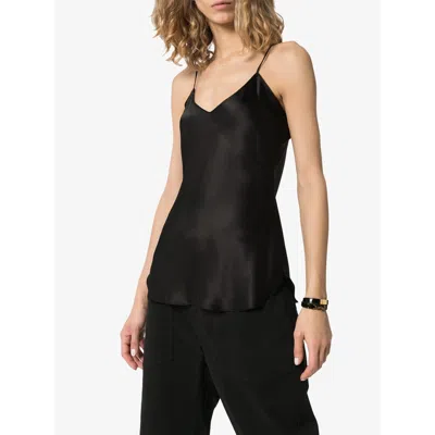 Nili Lotan Isabella Silk Satin Camisole In Black