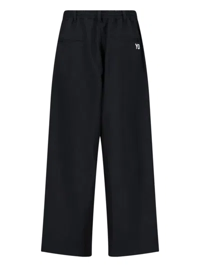 Y-3 Elasticated Track Pants In Black