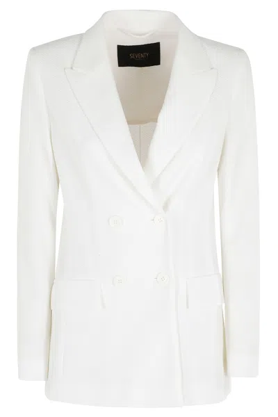 Seventy Technical Net Jacket In White