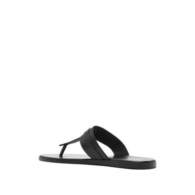 Tom Ford Flat Sandals Open Toe Single Strap In Black