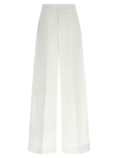 P.a.r.o.s.h Pleated Trousers In White