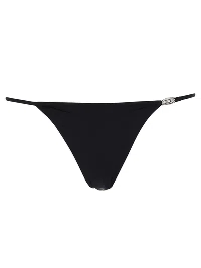 Diesel Triangle Bikini Top Minimal Coverage Straps In Multi