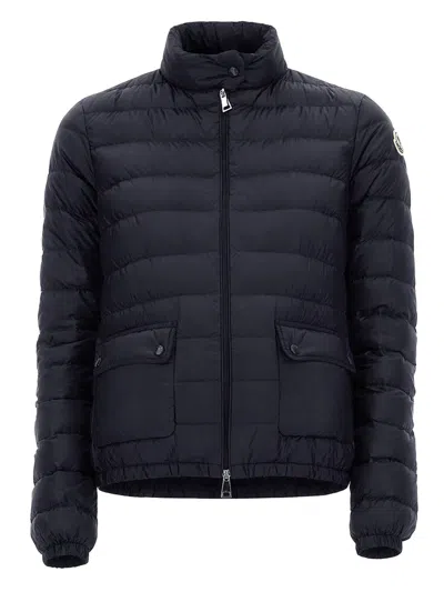 Moncler Lans Padded Nylon Jacket In Blue