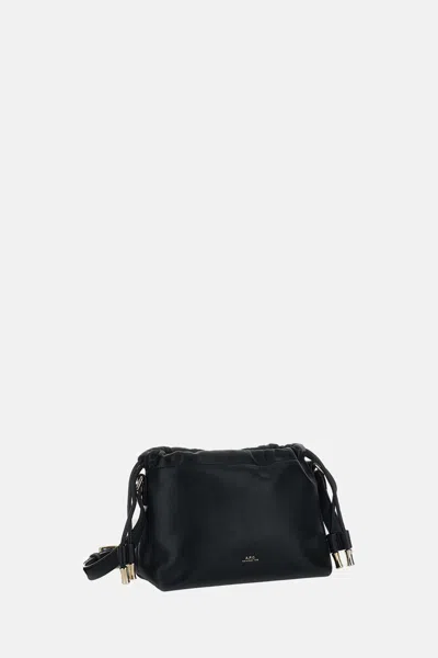 Apc Bag Ninon Mini In Black