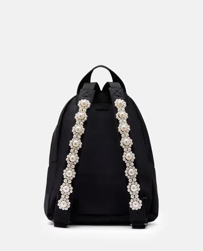 Simone Rocha Bow Front Backpack In Black