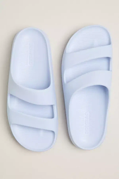 Bombas Friday Slide Sandals In Blue
