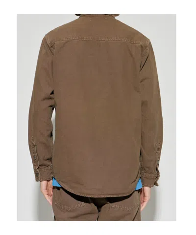 Samsoe & Samsoe Patch-pocket Shirt In Brown