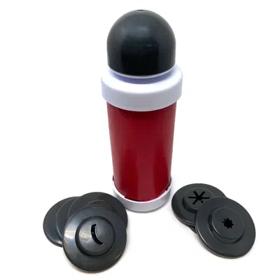 Norpro Churro Maker With 8 Interchangeable Discs, Red In Multi