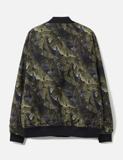 Wtaps Reversible Nylon Jacket In Green