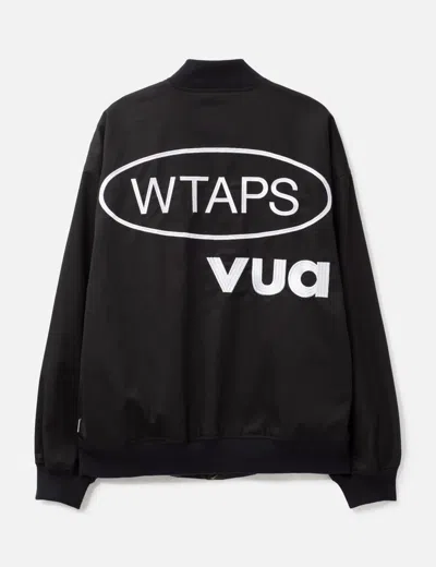 Wtaps Reversible Nylon Jacket In Green