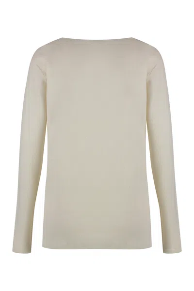 Malo Cashmere Blend Pullover In Multi