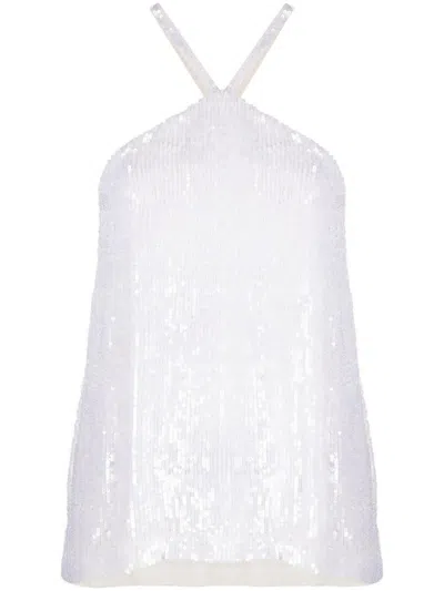 P.a.r.o.s.h Parosh Top White In White