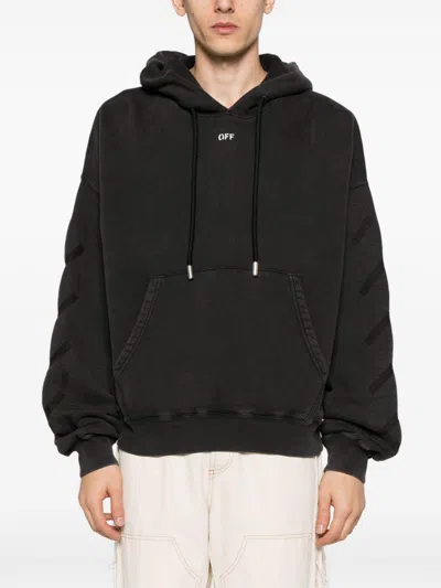 Off-white Sweaters Blacks And Greys In Black