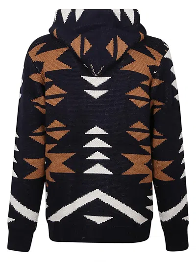 Tooco Sweaters Blue In Gray