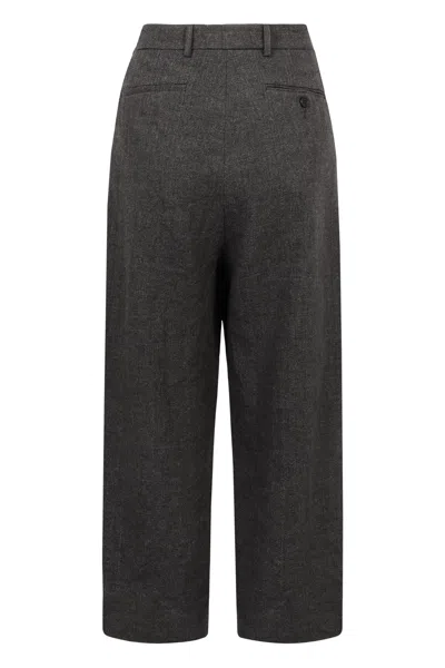 R13 Wool Blend Trousers In Pattern
