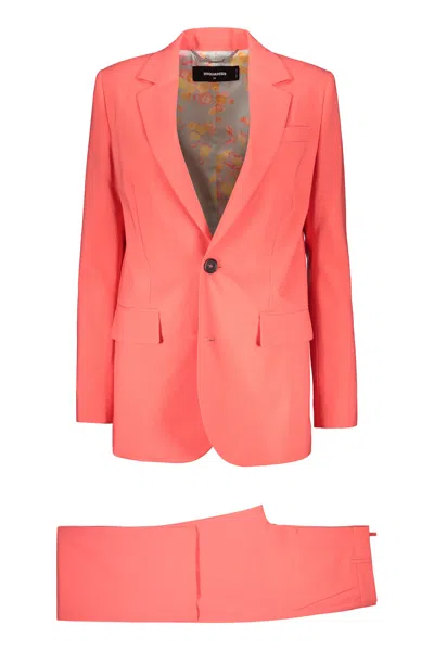 Dsquared2 Two-piece Suit In Red