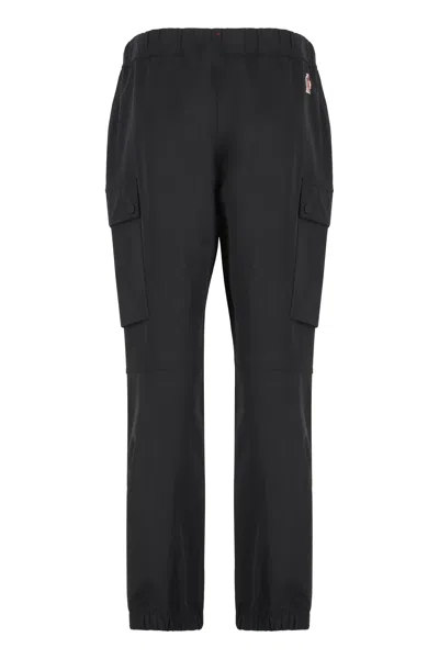 Moncler Grenoble Techno Nylon Track Pants In Black