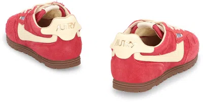 Autry Leather Windspin Low-top Sneakers In Multi