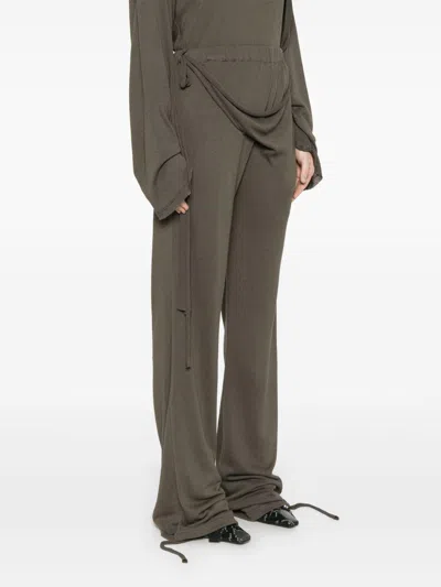 Ottolinger Deconstructed-design Trousers In Brown