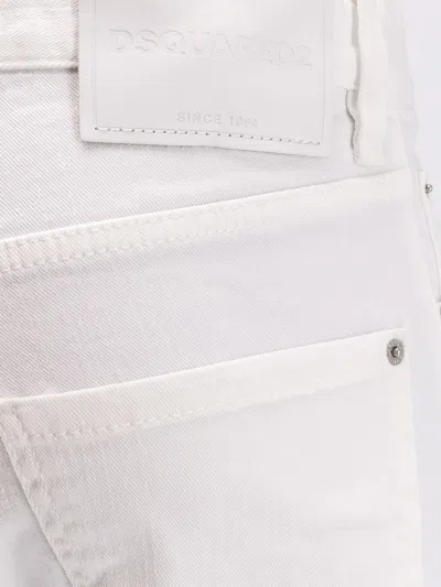 Dsquared2 Trousers White In White