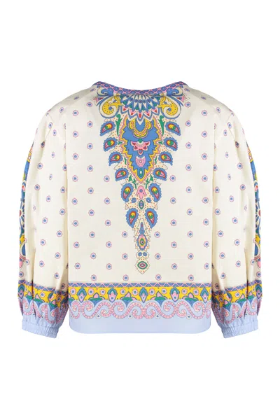 Etro Printed Pattern Cover-up In Multi