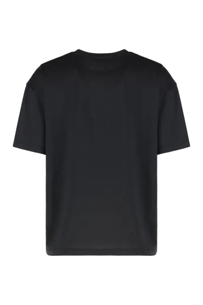 Totême Basic Crewneck T-shirt In Black