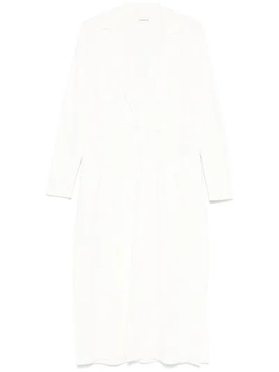 P.a.r.o.s.h Parosh Double-breasted Coat In Neutral