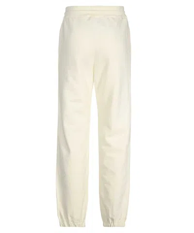 Msgm Logo-print Elasticated-cuff Track Pants In Neutral