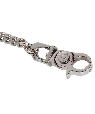 Ambush Leather Lighter Case Keychain In Black